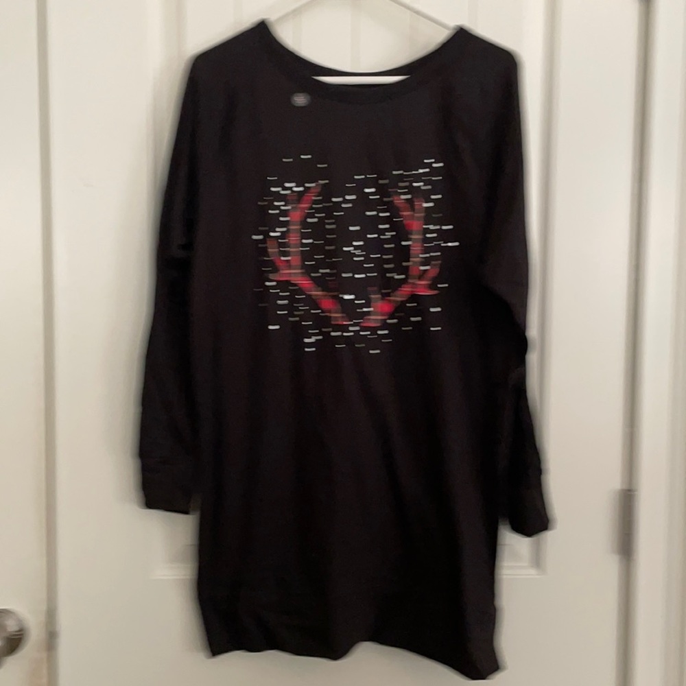 Victoria’s Secret holiday antlers sleepshirt SZ S